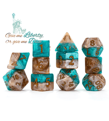 Halfsies Dice - Liberty Dice